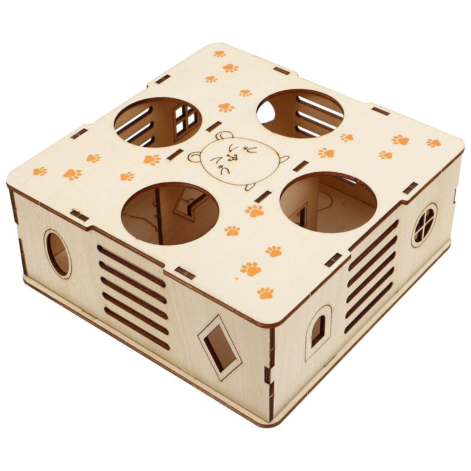 1Pc Hamster Labyrinth Natürliche Praktische dauerhaft Hamster Lustige Aktivität Liefert: Ursprünglich Titel