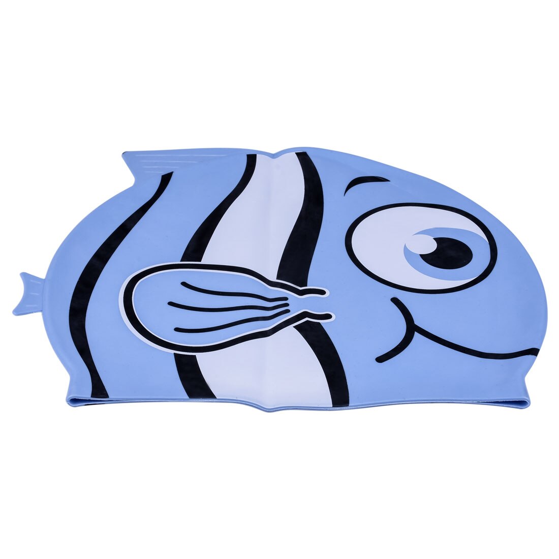 Gorros de natación con dibujos animados para niños, gorro de piscina impermeable, protección para las orejas, sombrero de buceo de silicona para niño y niña
