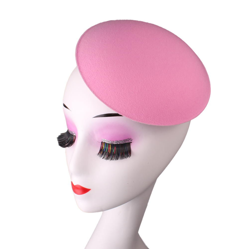 Accesorios para el cabello de 17CM para mujer, Base de fascinador para boda, , cena, Material artesanal