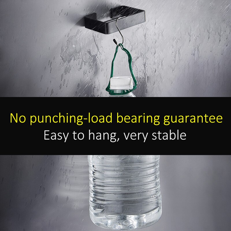 Badkamer Zeepbakje Muur Zeephouder Zwarte Douche Zeepbakje Keuken Opslag Badkamer Accessoires ML1019