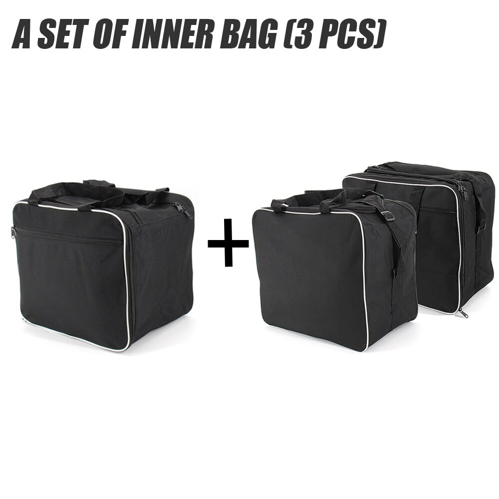 Motorcykel sadel innerpåse pvc bagage väskor för bmw  r1200gs adv  r 1200 gs äventyr vattenkyld  r1250gs r 1250 gs äventyr