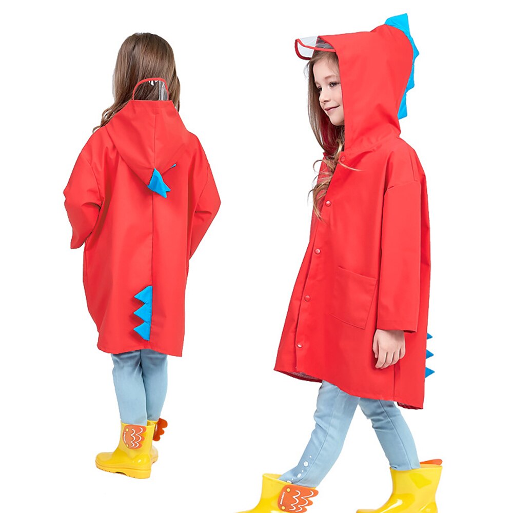 chubasquero impermeable de para niños gabardina impermeable niños niño niña dinosaurio chubasquero con estilo animal