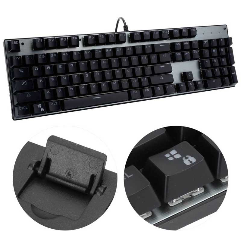 touch pad touch pad for pc Gaming Mechanical Keyboard 104 Keys Domestic Keyclick 26 Keys Conflict‑Free for Gamer
