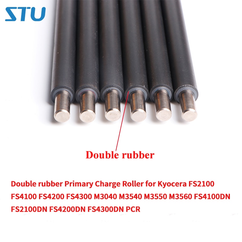 5x Primary Charge Roller for Kyocera FS 2100 4100 4200 4300 M3040 3540 3550 3560 Printers
