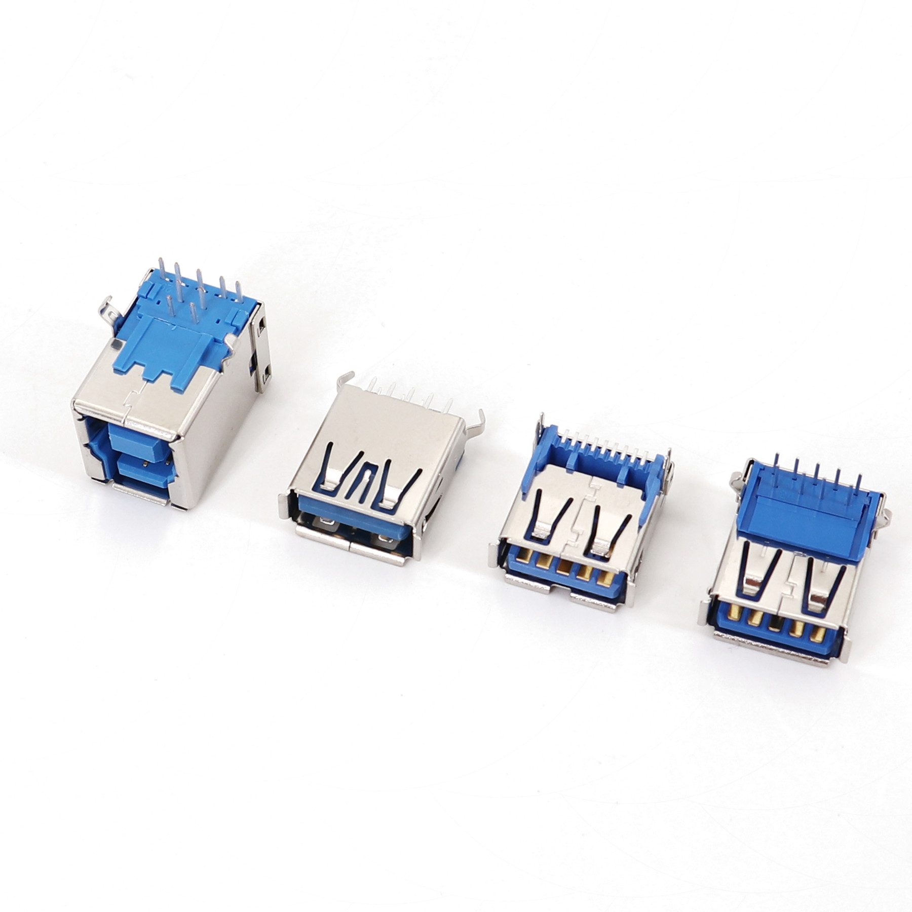 10 Stücke USB 3.0 Männlich Weiblich 9Pin Stecker Buchse PCB Mount Solder Stecker