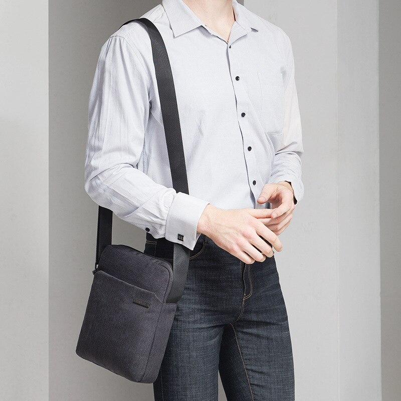 TINYAT Männer Tasche Stoßfest herren Umhängetasche Licht lässig Leinwand Männer Schulter Tasche Männlichen Wasserdichte Bote Taschen Für Männer bolsas