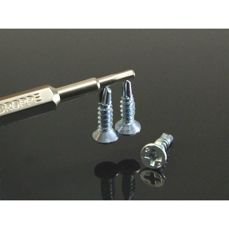 10 Stuks Set Hex Schroevendraaier Boor Bits 1/4 "Hex Shank Magnetic Elektrische Driver Bits Handgereedschap Kit S2 50mm 5/64-5/16
