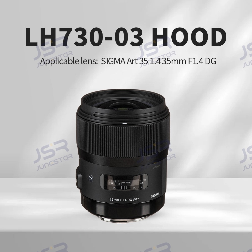 Camera hood replacement LH730-03 suitable for Sigma Art 35 1.4 35mm F1.4 DG lens protection accessories