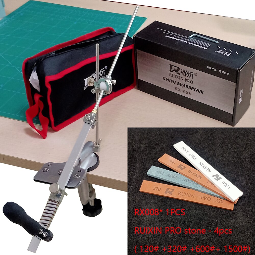 Iron Steel Home Kitchen Knife Sharpener Fixed Sharpening Tools Fix-Angle 120-10000Grit Stones Whetstone: SET 2