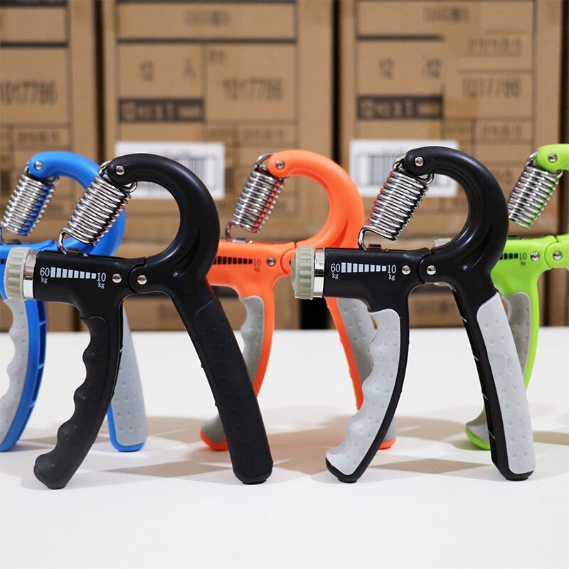Adjustable Lengthened Handle Heavy Grips Hand Gripper Fitness ExerciserWrist Strength Training Hand Gripper Gym Power Grip