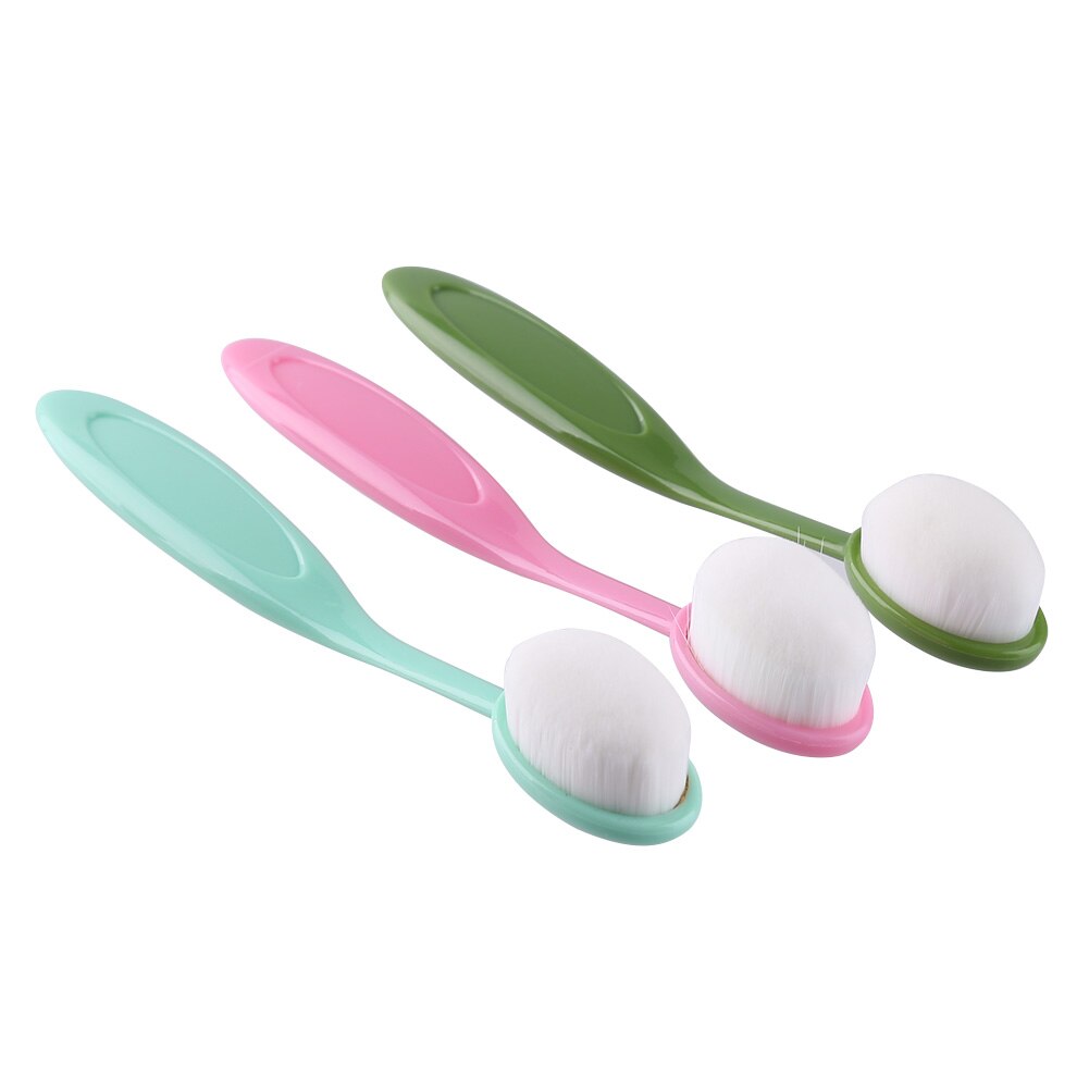 10Pcs Vroege Onderwijs Speelgoed Art Supplies Kleurrijke Inkt Blending Brush Schilderij Tekening Platte Kwasten Art Diy Gereedschap