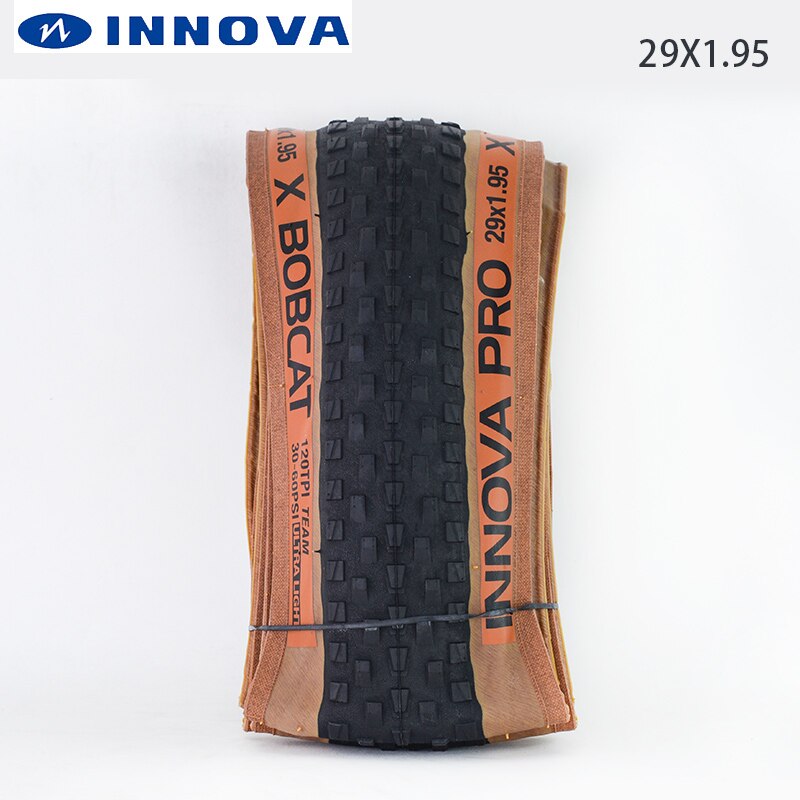 INNOVA X BOBCAT Mountain MTB Bike 26*1.95 27.5*1.95 29x1.95 Bike Tires 120 tpi Folded Very light Skinwall 1pcs Cycling Tires: 29x1.95 1Pcs