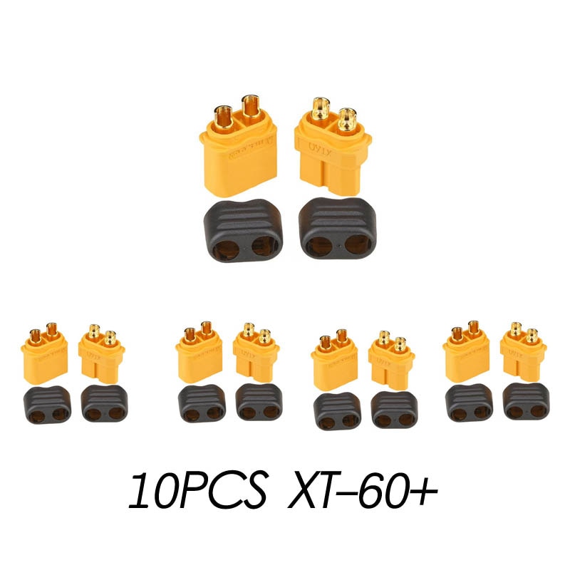 10Pcs Vergaren XT60 + Plug Connector Met Schede Behuizing 5 Mannelijke 5 Vrouwelijke (3 Paar) rc Onderdelen Accessoires Voor Rc Model Batterij