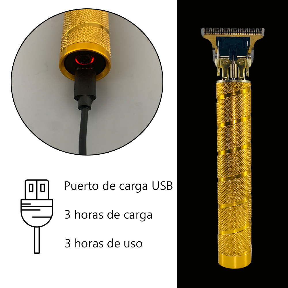 Cortadora de pelo trimmer cortapelos profesional hombre recortadora barba corta pelo hombre cortadora pelo maquina de pelar hombre T9 para hombre 6 9 MM máquina de corte de pelo profesional Vintage maquina cortar pelo