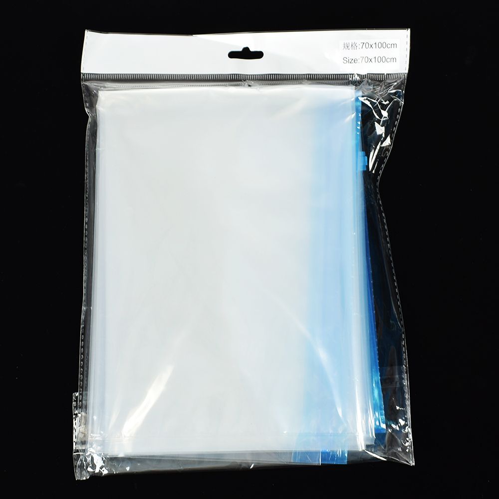 Vakuum Lagerung Veranstalter transparent Faltbare extra Große Dichtung Komprimiert reise Platzsparend Tasche Verpackung Reise Zubehör: 70x100cm