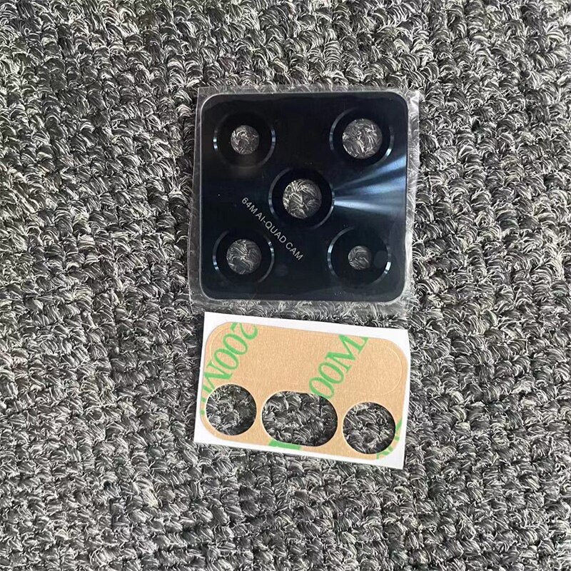 Nova câmera traseira lente para infinix zero 8 x687 zero 8i x687b vidro capa com adesivo de cola peças reposição: 1PCS Zero 8 64M