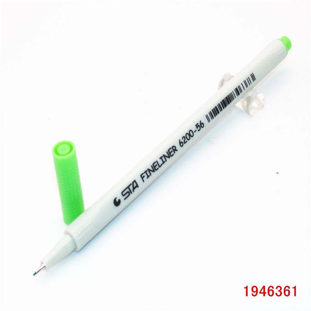 0.4mm 18 farger fine liner penner superfine tusj penn kunst tegnepenn for barn graffiti krok fiber penn: 56