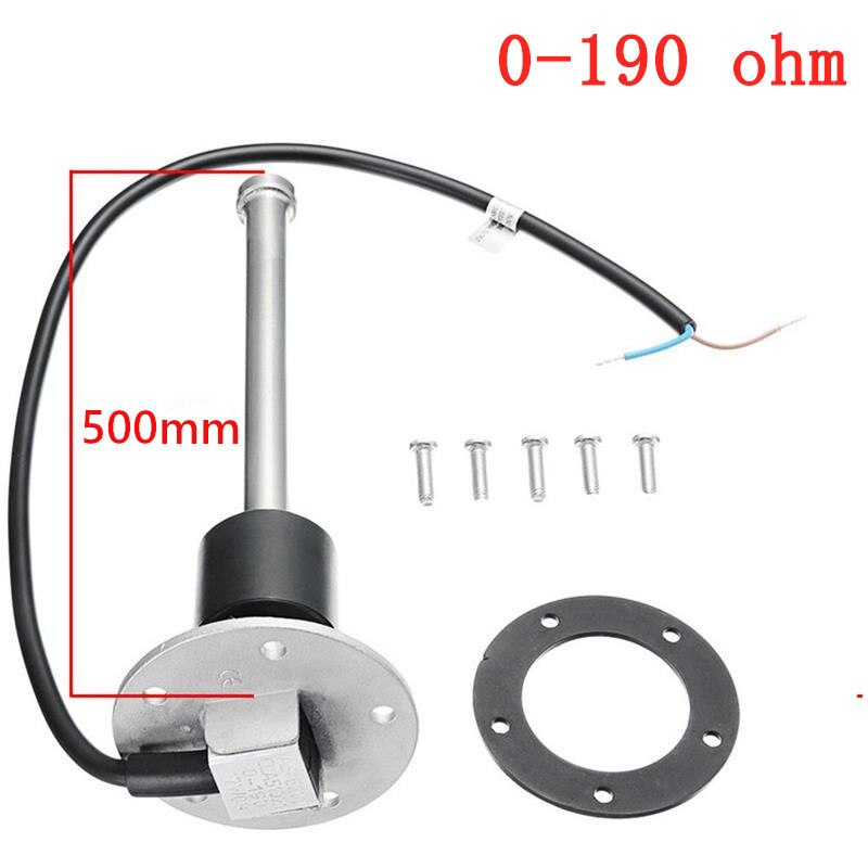 250 350 400 450mm 500mm 600mm Stiefel Kraftstoff Absender Einheit Auto Kraftstoff Ebene Messgeräte Fluss Sensor Flüssigkeit passen Kraftstoff Che 0 ~ 190 Ohm 240-33Ohm: 500mm 0-190 Ohm