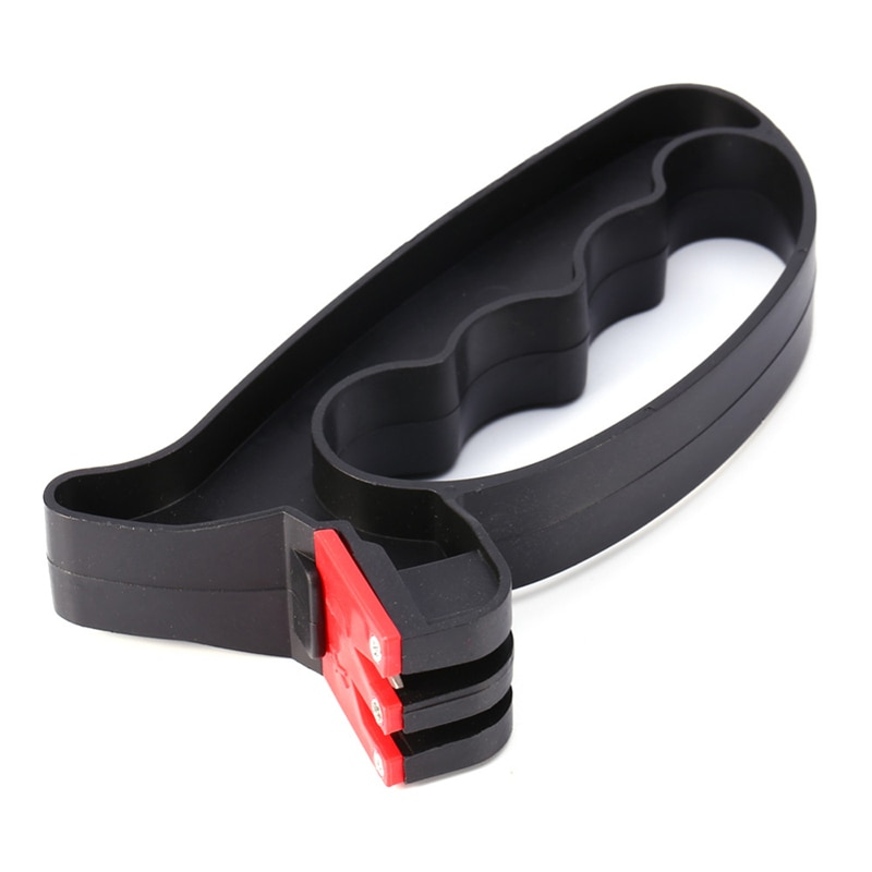 2 in 1 Mini Handheld Scissors Knife Blade Cutter Sharpener Home Practical Blade Sharpener Kitchen Accessories