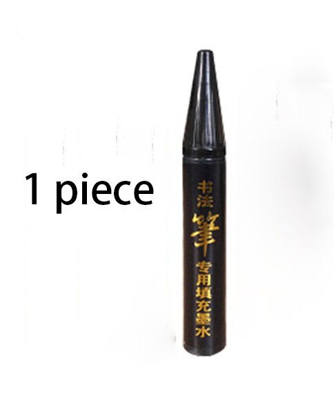 12 stk farverig engangs pen blæk, blæk etui, studerende fyldepen 05mm ,  blæk patron refills: Blæk