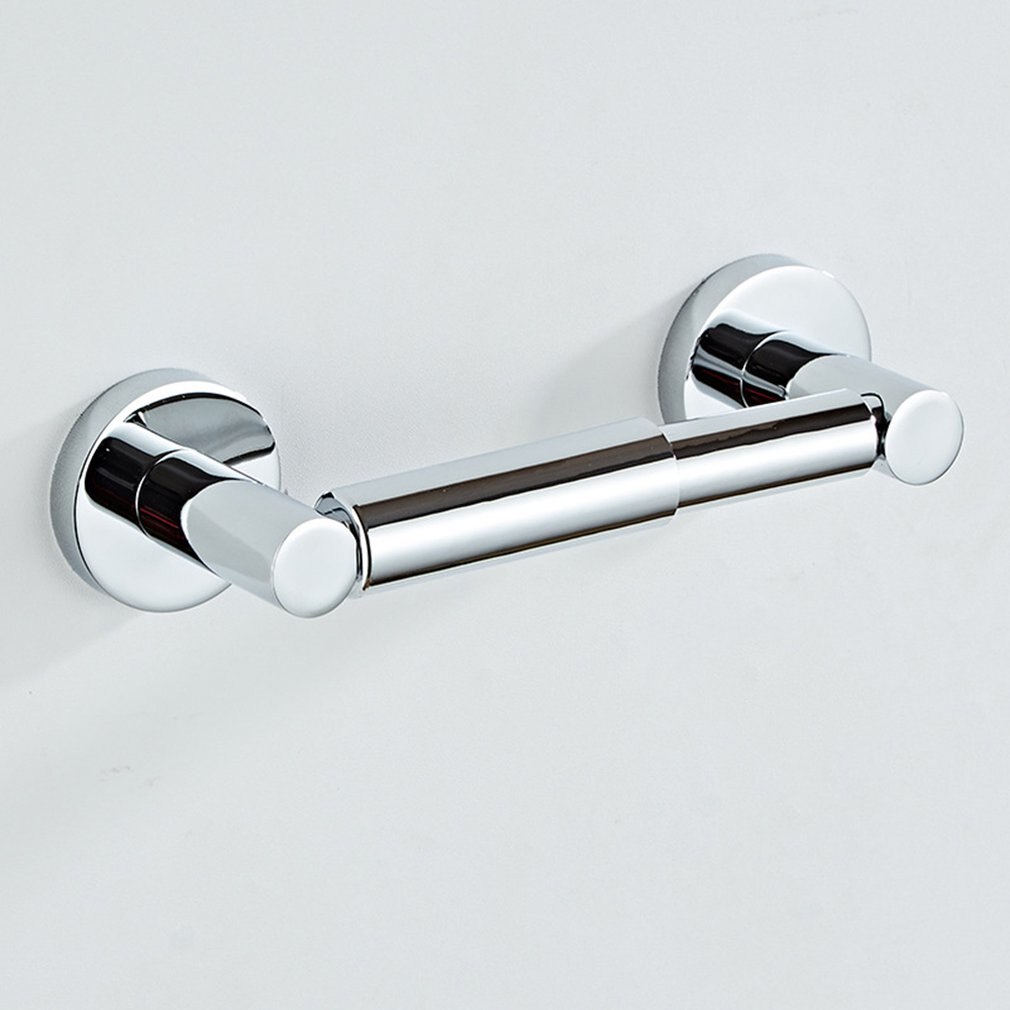 Hanging Paper Roll Holder Kitchen Towel Cupboard Door Rack Durable Stainless Steel Bathroom Toilet Paper Holder