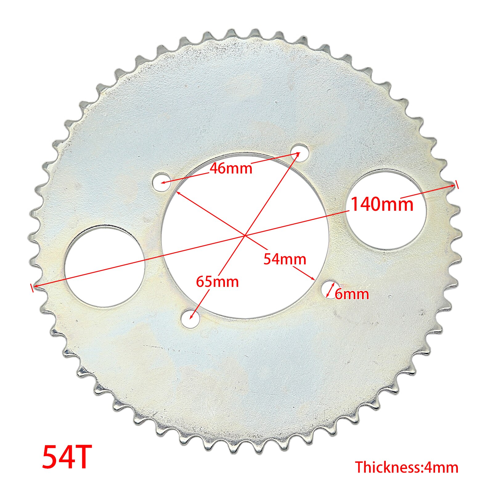 38T 54T 64T 74T T8F 35MM Rear Sprocket Mini Moto ATV Quad Dirt Pit Pocket Bike Cross 47cc 49cc Parts: D