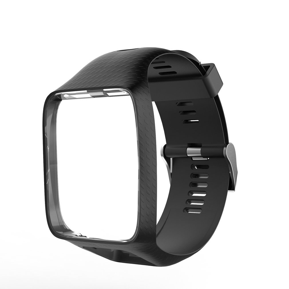 Correa de silicona para reloj, repuesto de correa de muñeca para reloj TomTom Runner 2 3, GPS