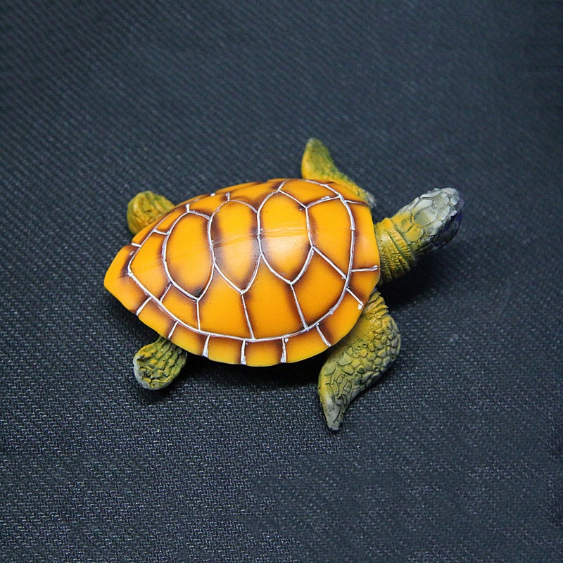 Stijlvolle Aquarium Ornament Polyresin Schildpad Schildpad Kunstmatige Aquarium Schildpad Decoratie Supply 1Pcs