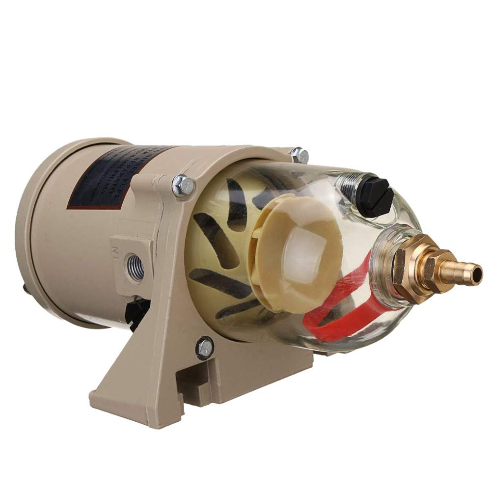 500fg 500fh varmeapparat til marin motor drivstoff vann separator filter turbin diesel filter oppvarming rør 12v 24v: 500fg med 2010pm