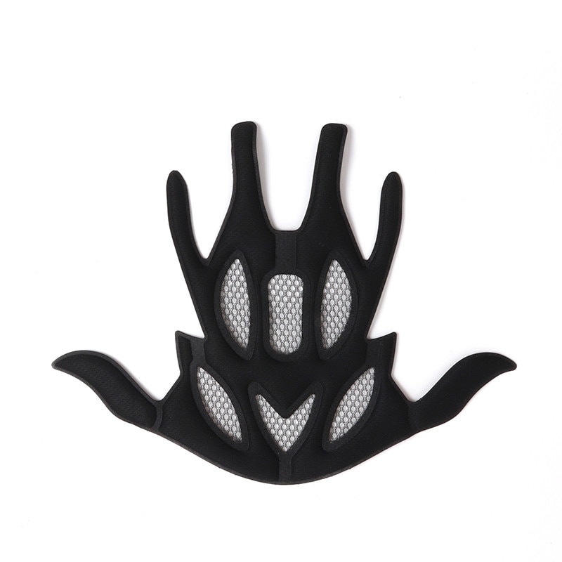 Skumpolstringssett beskyttelsesfôr indre beskyttelsesputer nett erstatning pute pute matter for sykkel sykkel motorsykkel hjelmer