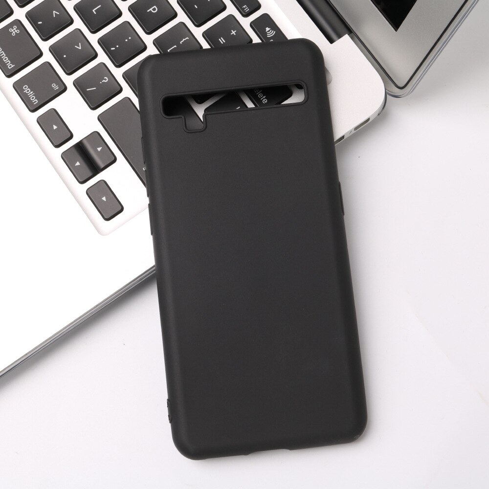 Zwarte Zachte Siliconen Funda Tcl 10 Pro Case 6Gb 128Gb 6.47 Inch Soft Tpu Goede Coque Voor tcl 10 Pro Cover: Default Title