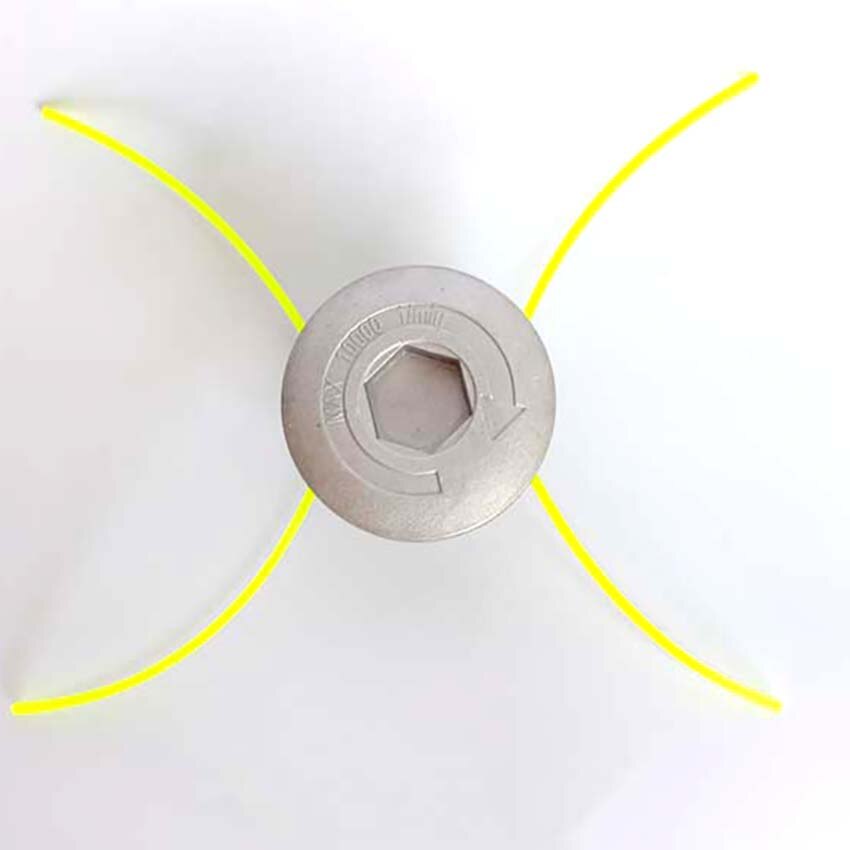 Aluminum Grass Trimmer Head Brush Cutter Head Lawn Mower Accessories Cutting Line Head For Strimmer Replacement