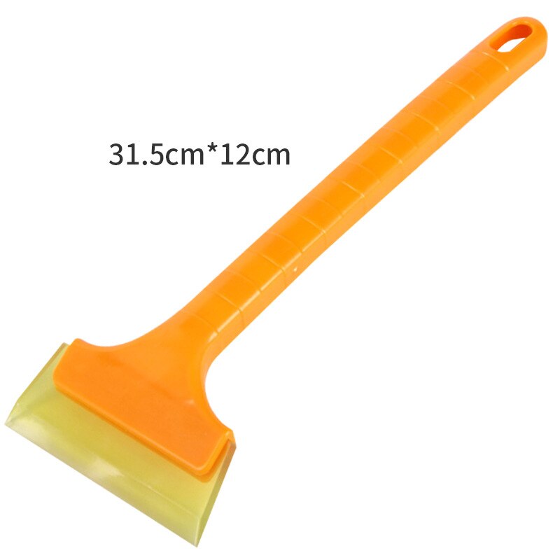 Multipurpose Snow Scraper Widen Metal Blades ABS Anti-slip Handle Car Windsheild Snow Shovel Ice Scraper Scoops Garden Tools: Gold