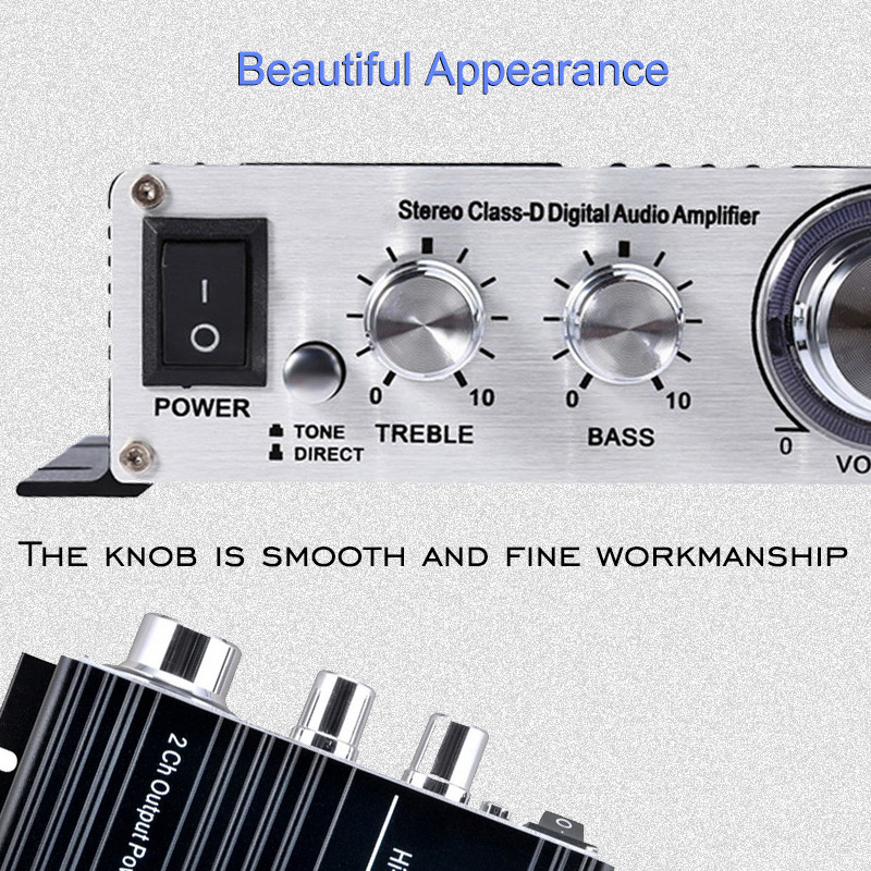 Amplificateur De Puissance Fonestar, Fiable, Stable, 2 X 150W Stéréo De