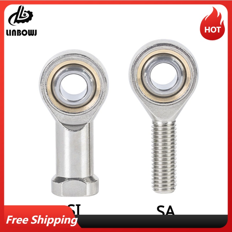 Stangkop sferische lagers 5mm6mm8mm10mm12mm/mannelijk/vrouwelijk SA SI T/K POSA8 PHSA8 kogelgewricht metrisch schroefdraad stangkoplager