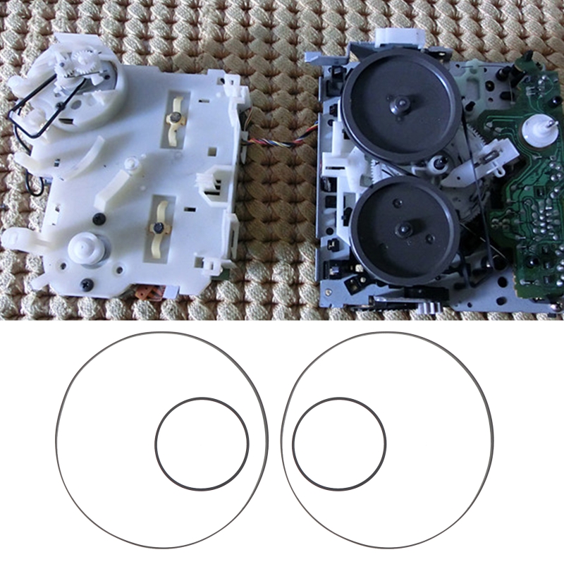 Cassette Decks Repair Belts Compatible with SonyTC-WR80ES TC-WR87ES TC-WR535 TC-WR520 TC-WR565 4 Pack Rubber Drive Belt