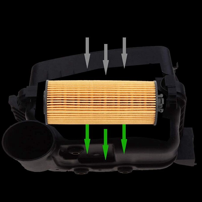 6Pcs Oil Filter 68079744 Fits for Jeep Grand Cherokee Wrangler Engine Oil Filter