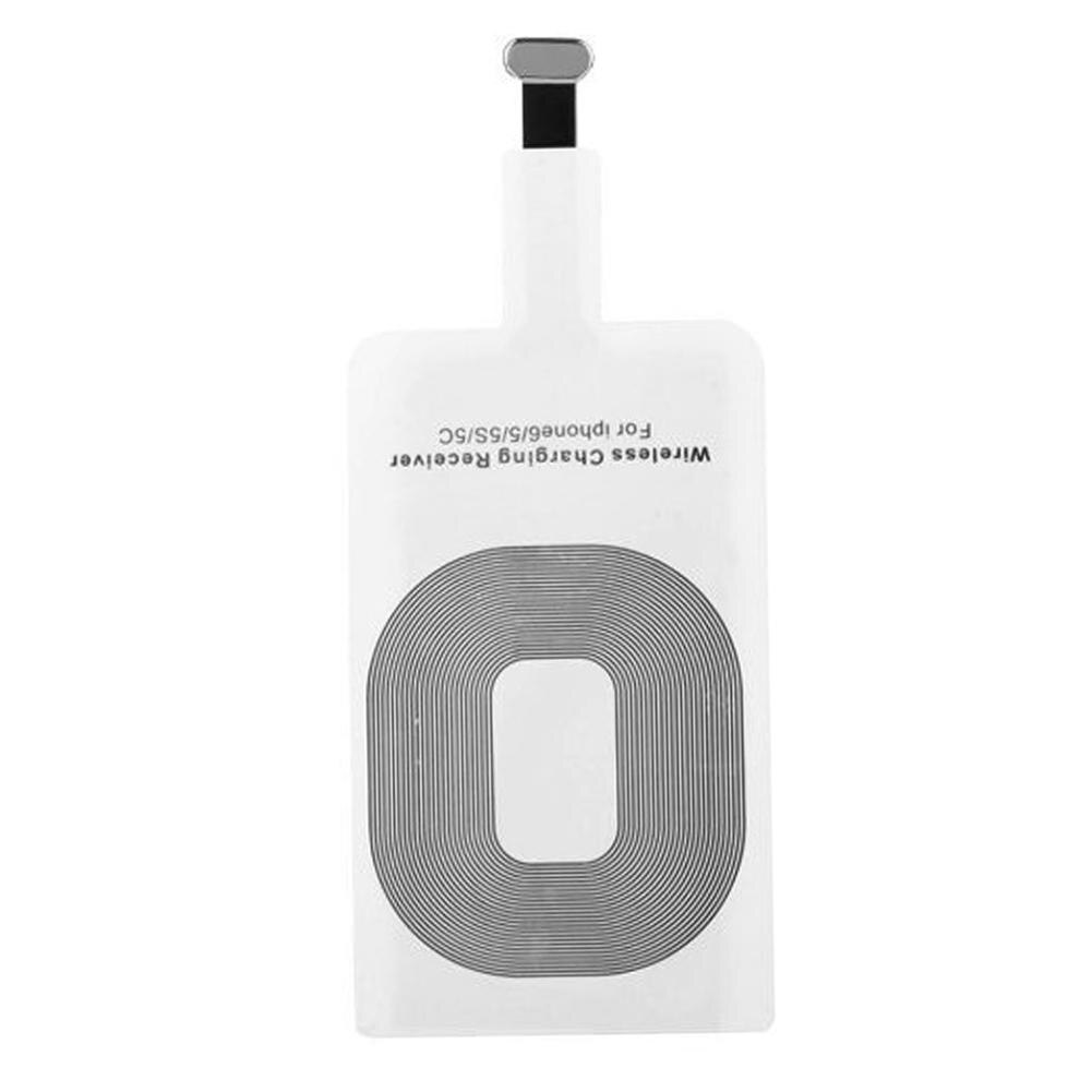 Alloet Draadloze Oplader Receiver Coil Pad Voor Iphone 5 5S 6 6S 6S Plus Ipad Mini Smart qi Draadloos Opladen Adapter Mat: Default Title