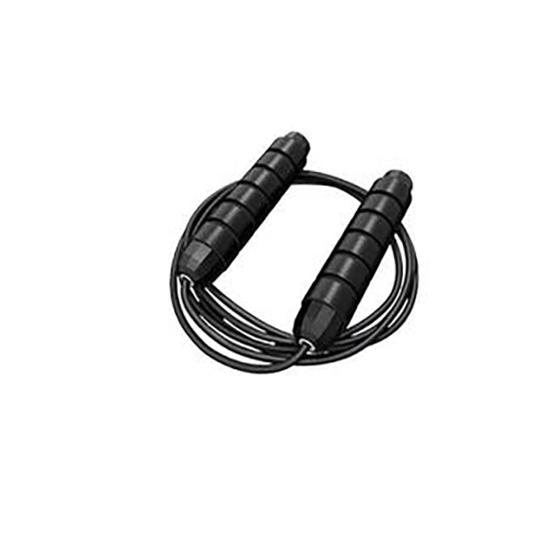Lager Springseil Skipping Ohne Verwicklungen Einstellbare Skipping Geschwindigkeit Fitness Ausrüstung Boxen Skipping Sport Geräuscharm: black