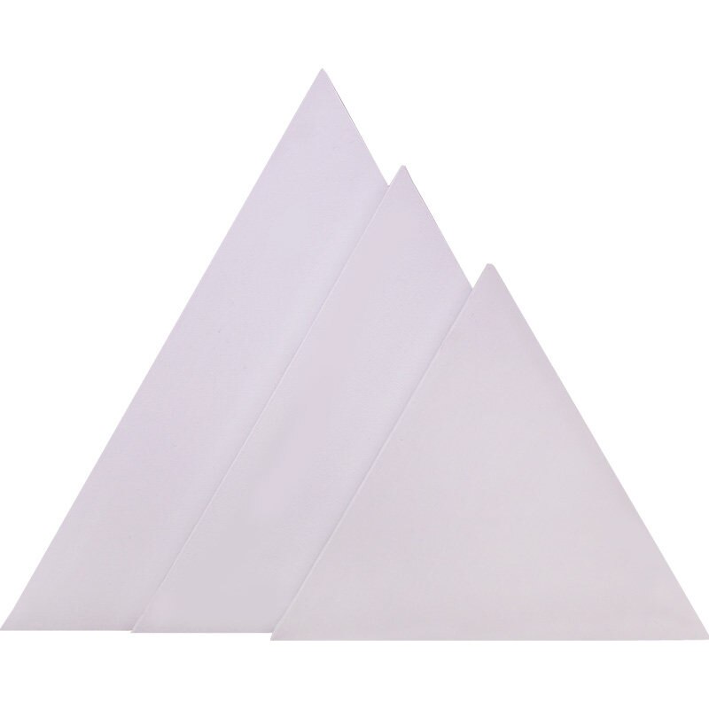 10 stück Dreieck Baumwolle Holz Rahmen für Leinwand Öl Malerei Künstler Malerei Leinwand Blank Baumwolle Leinwand Panels