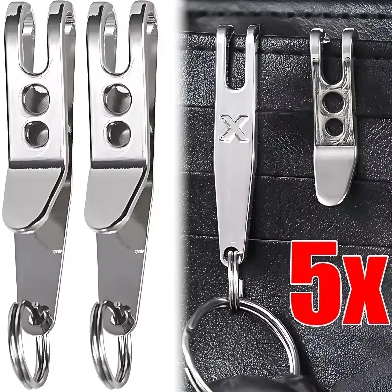 EDC Tasche Ausrüstung Tasche Suspension Clip mit Schlüssel Karabiner Clip draussen Quicklink Schlüsselanhänger Schlüsselaufhängung Tasche Clip Camping Gerät