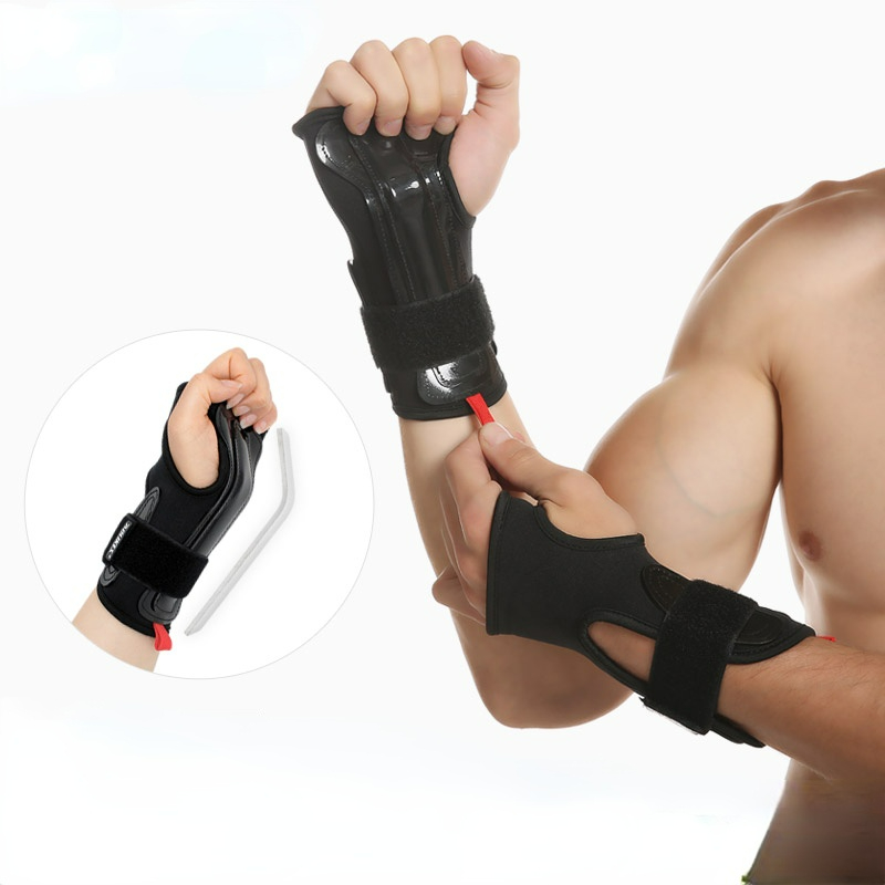 Équipement de Protection de poignet pour homme et femme, 1 paire, Protection des paumes des mains dures, Ski, Snowboard