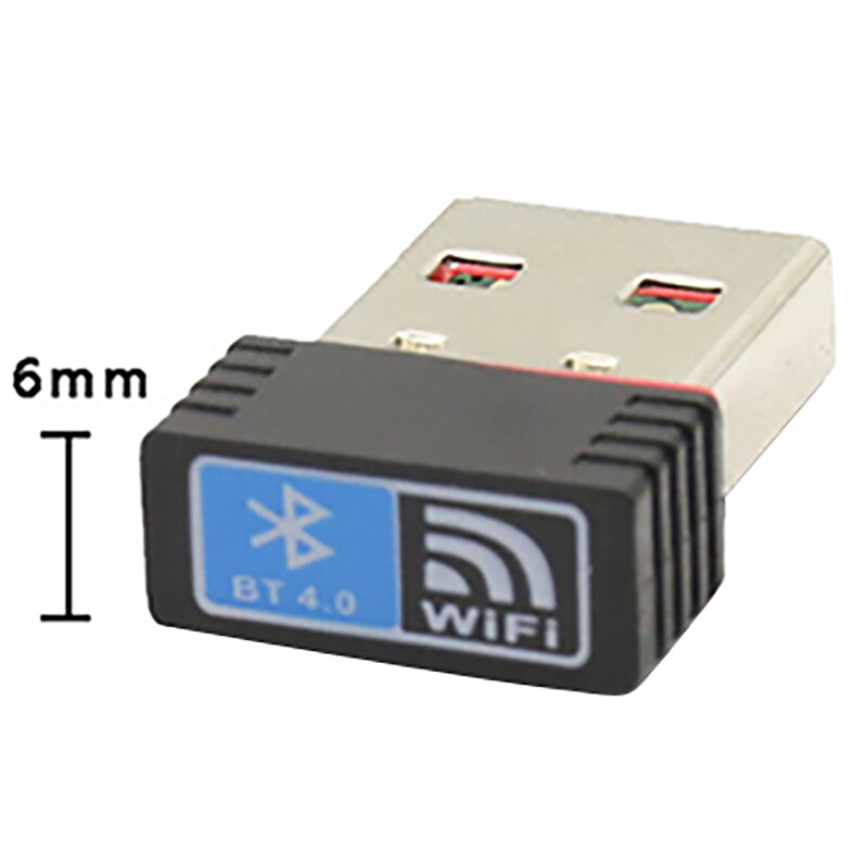 CIN-FAST USB Wireless Network Card USB Bluetooth 4.0 2-In-1 Adapter 150M USB WIFI Receiving Transmitter RTL8723BU