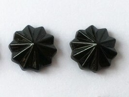 Pulsera de paraguas de margaritas y flores de 11mm, tapa de remache, broche, BILLETERA, cinturón, bolso, Collar de Jeans, funda de teléfono, accesorios artesanales de cuero: Black