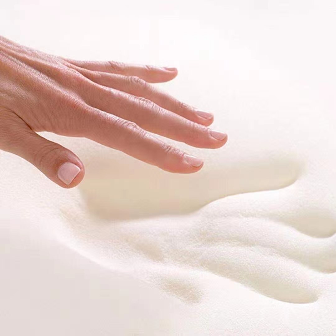 Mlily Memory Foam Bed Orthopedic Pillow for Neck Pain Sleeping with Embroidered Pillowcase 38*30*15m