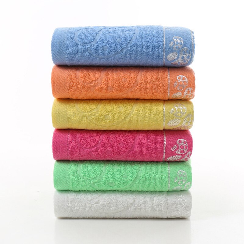 Soft Pet Towel - 100% Cotton Bath Towel for Dogs & Cats - Quick Dry, Thick & Absorbent