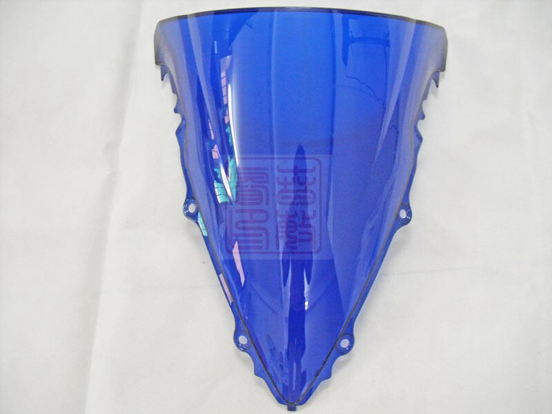 Neue Für Yamaha YZF R6 2003 2004 2005 03 04 05 ABS fahrrad motorrad motorrad Windschutzscheibe windschutzscheibe Schwarz: Blue