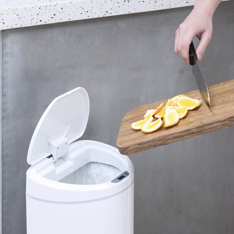 NINESTARS Xiao mi mi jia smart prullenbak Motion Sensor Auto Afdichting Led Inductie COVER Trash 10L Mi THUIS ashcan bins