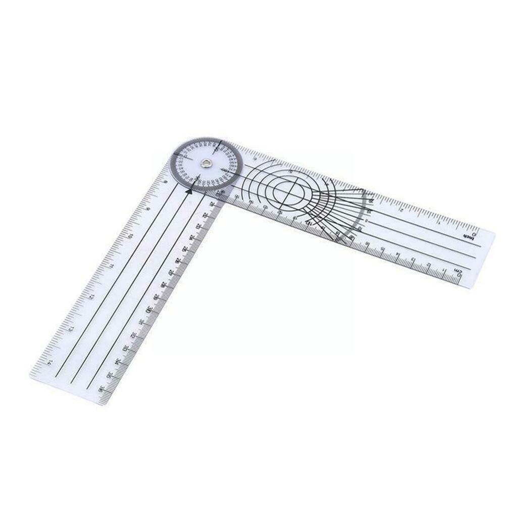 30cm Korean Flexible Folding Ruler Multifunction Plastic Stationery Rulers Kids Students School Office Drawing B4f8