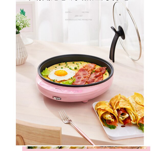 Electric Cake maker double side heating electric bake pan non-suspended automatic pancake biscuit making machine